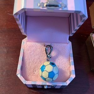 Juicy Couture Soccer Ball Charm